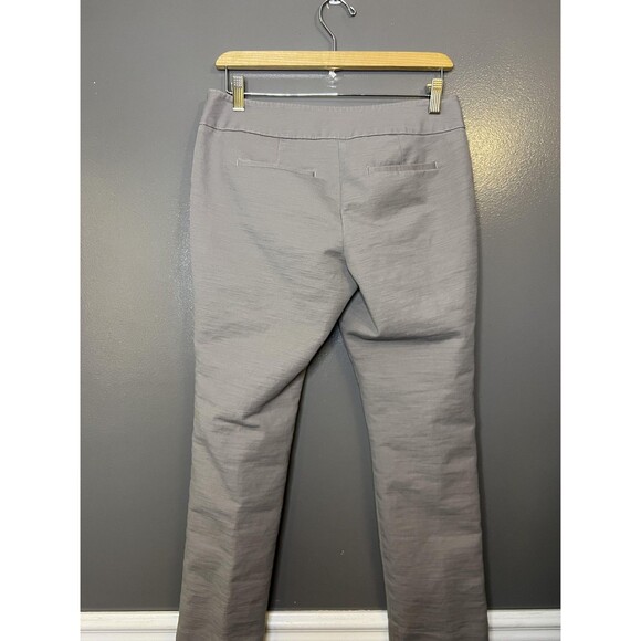 Ann Taylor Pants Womens 6P Gray Signature Straight Leg Stretch Dress Work - Picture 5 of 10